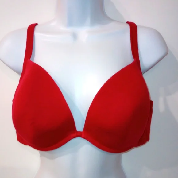 Lane Bryant | Intimates & Sleepwear | Lot Of 2 Lane Bryant Cacique Plunge  Cotton Underwire Bras Red Black 42 C | Poshmark